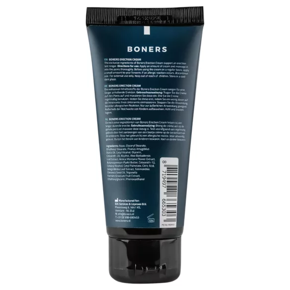 Boners - crema stimolante per erezione uomo - 100ml