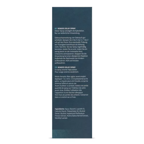 Boners - spray ritardante eiaculazione - 15ml