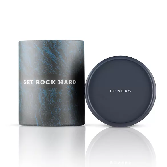 Boners Classic - anello pene e testicoli - silicone grigio