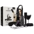 Cofanetto Secret Pleasure - kit BDSM avanzato - 14 pezzi (nero)