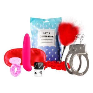 Set di giocattoli erotici sorpresa per compleanno LoveBoxxx Buon Compleanno" (7 pezzi)"