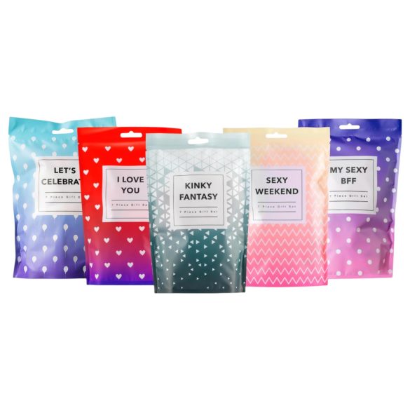 LoveBoxxx Let's Celebrate - set vibratore - 7 pezzi