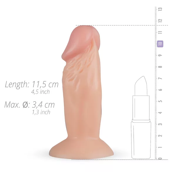 Real Fantasy Archi - dildo realistico - 11,5 cm - colore carne