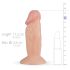 Real Fantasy Archi - dildo realistico - 11,5 cm - colore carne