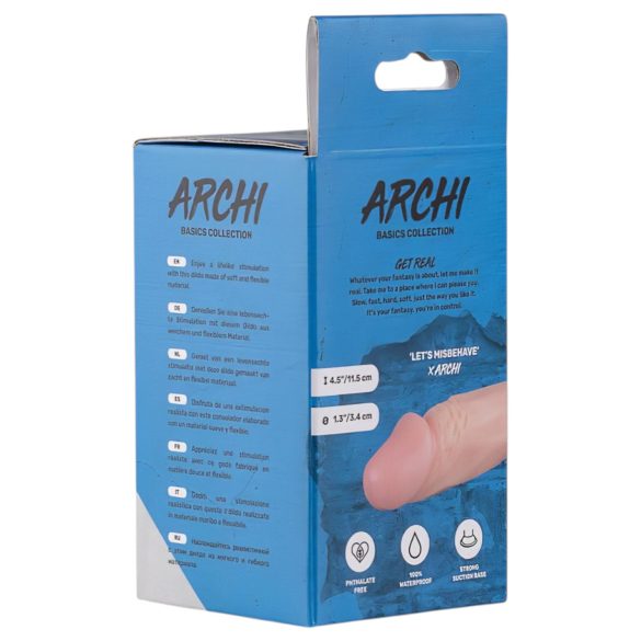Real Fantasy Archi - dildo realistico - 11,5 cm - colore carne