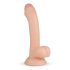 Real Fantasy Vince - Dildo con prepuzio e testicoli - 19,5cm (naturale)