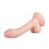 Real Fantasy Vince - Dildo con prepuzio e testicoli - 19,5cm (naturale)