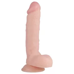   Real Fantasy Glynn - dildo realistico con testicoli - 25 cm - color carne