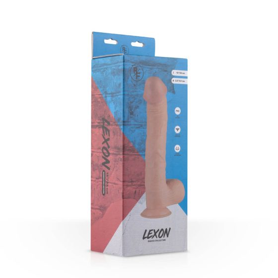 Dildo Realistico con Testicoli Lexon - 33cm (color carne)