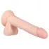Real Fantasy Lewis - vibratore realistico ricaricabile - 22 cm - color carne