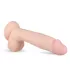 Real Fantasy Glynn - vibratore realistico ricaricabile - 25 cm beige