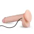 Real Fantasy Glynn - vibratore realistico ricaricabile - 25 cm beige