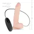Real Fantasy Glynn - vibratore realistico ricaricabile - 25 cm beige
