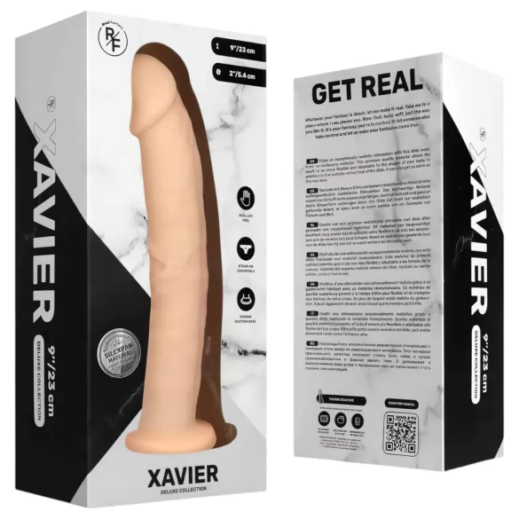 Real Fantasy Xavier - dildo realistico - 23cm - colore naturale