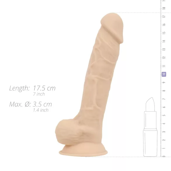 Real Fantasy Percy - dildo realistico - 18cm - colore naturale