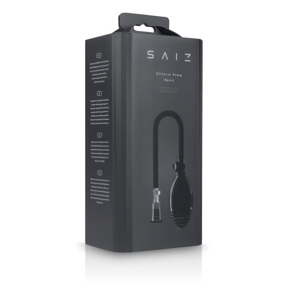Saiz Basic - Pompa Clitoride (trasparente-nera)