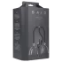 Saiz Premium - doppio tiralatte - piccolo - trasparente nero