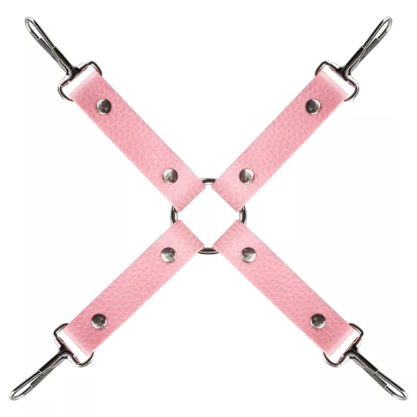Secret Pleasure Chest - kit BDSM avanzato - 14 pezzi (rosa)