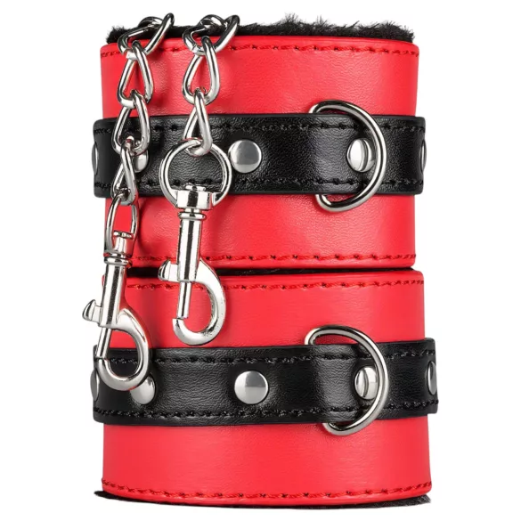 Secret Pleasure Chest - kit BDSM avanzato - 10 pezzi (rosso)