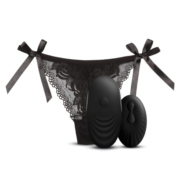 Sway No.3 - Slip vibrante nero con telecomando, taglie S-L