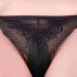 Sway No.3 - Slip vibrante nero con telecomando, taglie S-L