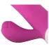 Teazers - vibratore realistico con leva per il clitoride (rosa)