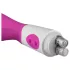 Teazers - vibratore realistico con leva per il clitoride (rosa)