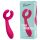 Easytoys Coppia - Vibratore di Coppia Ricaricabile e Impermeabile (Rosa)