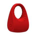   Anello Falcone Rosso Revolution - Anello Penico Ricaricabile e Impermeabile (Rosso)