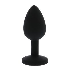   I preferiti di sempre - dildo anale in silicone viola stoned (nero)