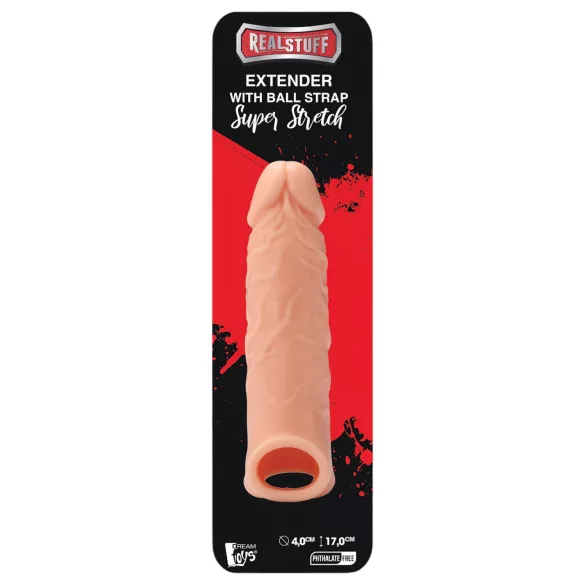 RealStuff Extender 6,5 - guaina per pene (color carne, 17 cm)