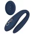 Goddess Ares - vibratore coppia flessibile - silicone blu