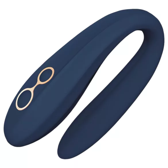 Goddess Ares - vibratore coppia flessibile - silicone blu