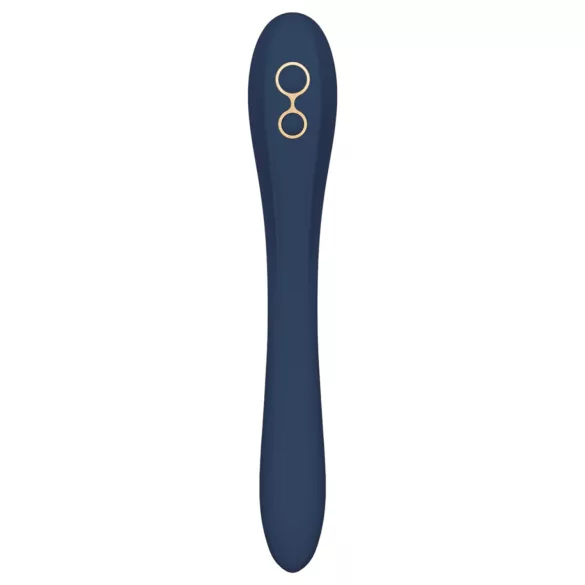 Goddess Ares - vibratore coppia flessibile - silicone blu
