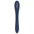 Goddess Ares - vibratore coppia flessibile - silicone blu