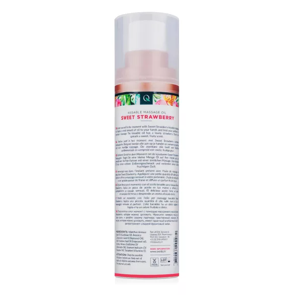 Exotiq - olio da massaggio profumato - fragola 100ml