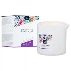 Exotiq - candela da massaggio profumata - rosa - 200g