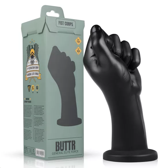 BUTTR Fist Corps - dildo fisting - nero