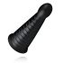 BUTTR Devil Dog - Dildo a ventosa (nero)
