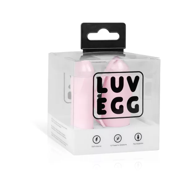 LUV EGG - vibratore a ovetto ricaricabile wireless - rosa
