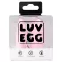 LUV EGG - ovetto vibrante indossabile a batteria ricaricabile, con telecomando radio (rosa)