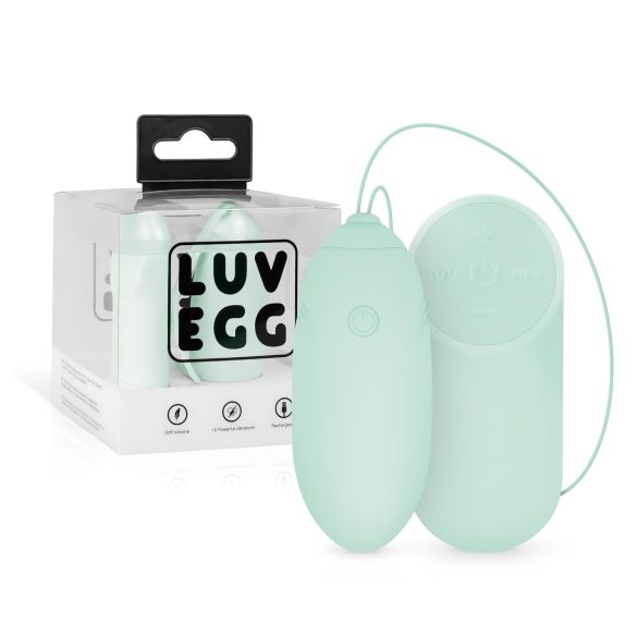LUV EGG - ovetto vibrante senza fili ricaricabile (verde)