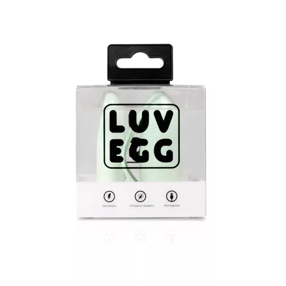 LUV EGG - vibro egg wireless ricaricabile - silicone verde