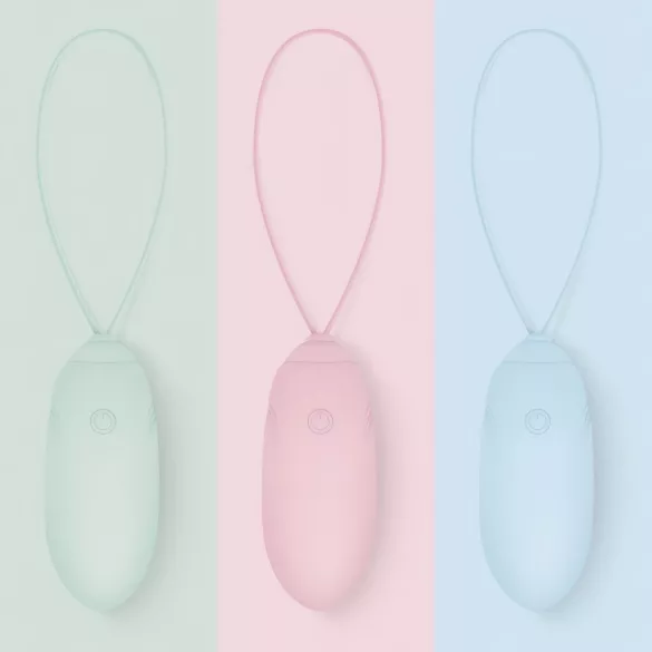 LUV EGG - vibro egg wireless ricaricabile - silicone verde