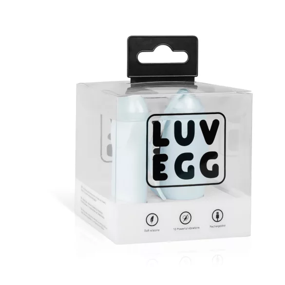 LUV EGG - ovetto vibrante wireless ricaricabile - blu