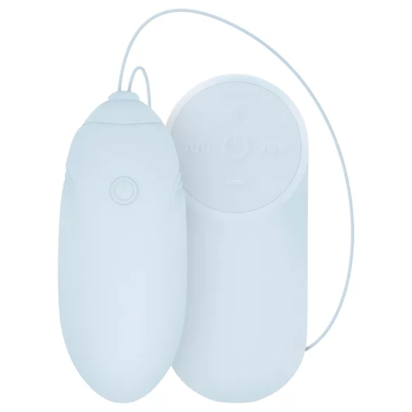 LUV EGG - ovetto vibrante ricaricabile e radiocomandato indossabile (blu)