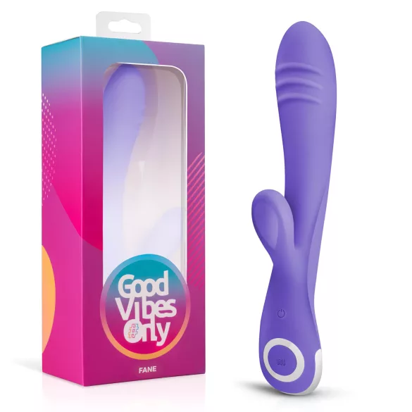 Good Vibes Only Fane Rabbit - vibratore rabbit con stimolatore clitorideo