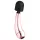 Rosy Gold Wand Mini Curve - vibratore massaggiante curvo - rosegold