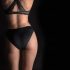 Pantyrebel - Mutandine vibranti con radiocomando, ricaricabili - nero (S-L)
