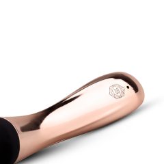   Rosy Gold Wand Curve - vibratore massaggiante ricaricabile (oro rosa)